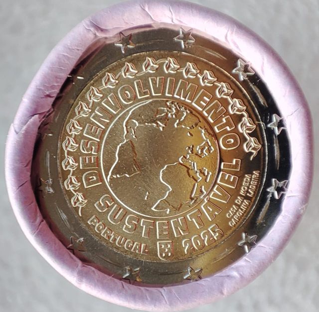 Moneda 2€ Portugal 2025"Desarrollo Sostenible"-SC.