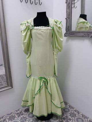 Vestido chulapa mujer