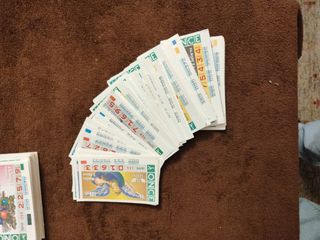 Lote 532 cupones ONCE