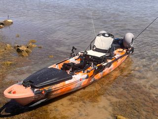 Kayak Galaxy Supernova FX Naranja + Remolque