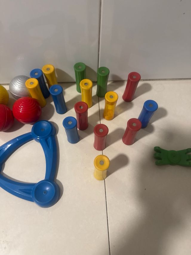 Juego Construcción Magnética Bloques Colores