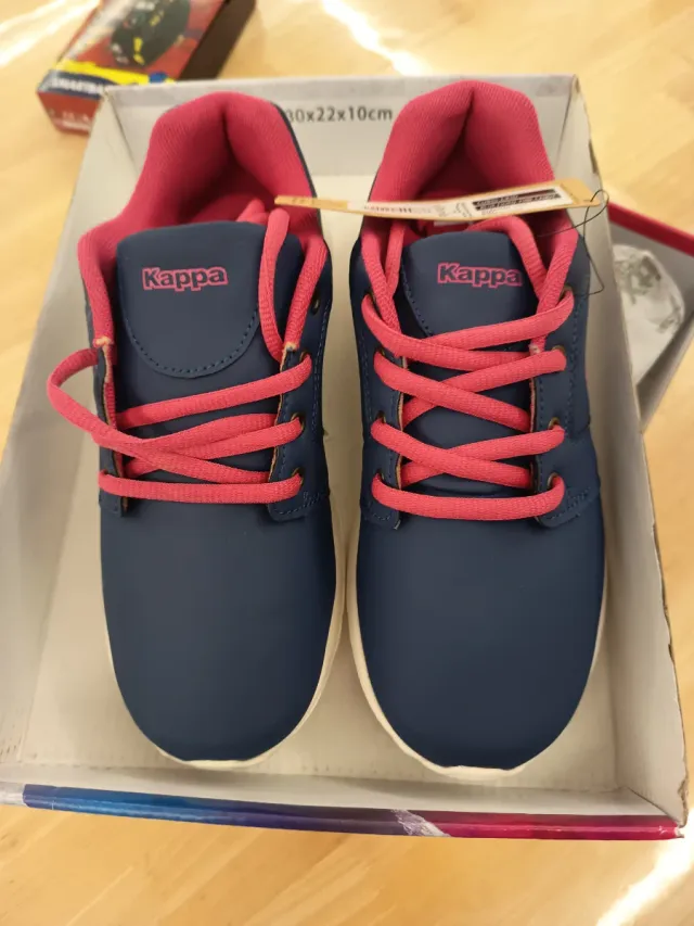 Zapatillas Kappa Azul y Rosa