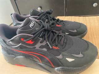 Zapatillas Puma RS-X Negras y Rojas