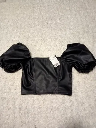 Top H&M Negro Talla S