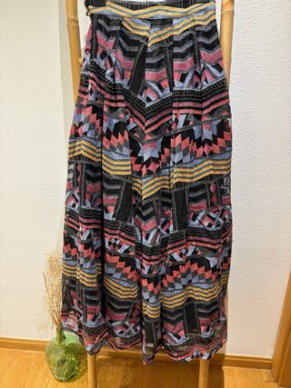 Falda larga Apparentia multicolor
