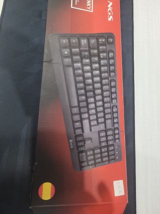 Teclado Qwerty NGS Negro