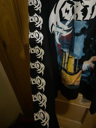 Camiseta Mortician Negra Manga Larga