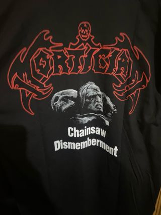 Camiseta Mortician Negra Manga Larga