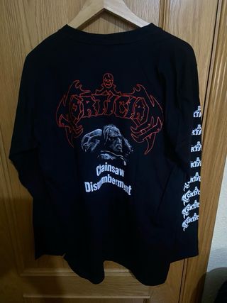 Camiseta Mortician Negra Manga Larga