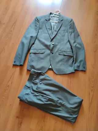 Traje chaqueta El Corte Inglés gris