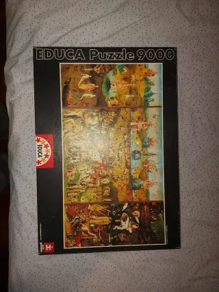 Puzzle Educa 9000 piezas. Jardín de las delicias.
