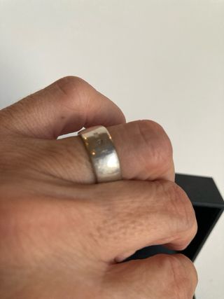 Anillo de plata