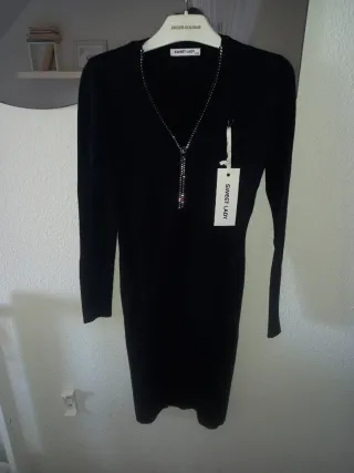 Vestido Sweet Lady Negro Talla M