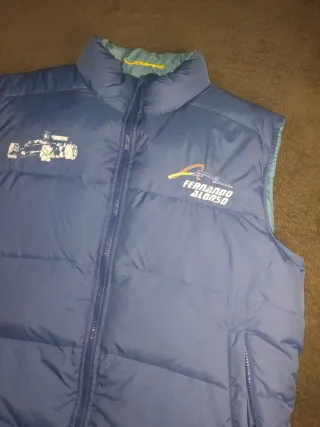Chaleco Fernando Alonso azul