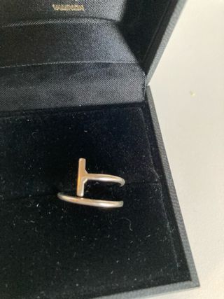 Anillo Plata Diseño Moderno