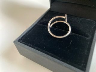 Anillo Plata Diseño Moderno