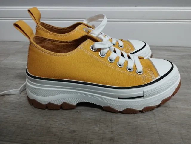 Zapatillas NYC Amarillas Talla 36