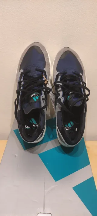 Adidas Equipment Agravic Hombre Gris/Azul