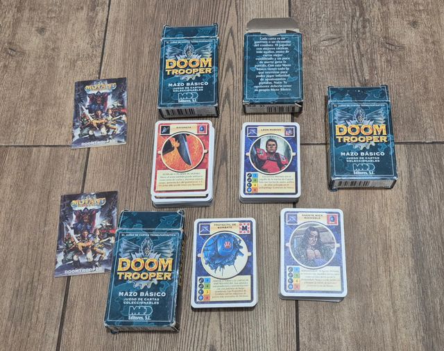 Lote Doomtrooper Cartas Coleccionables 1994