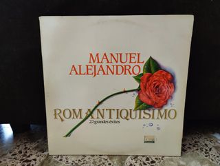 Vinilo Manuel Alejandro Romantiquísimo