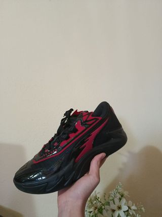 Zapatillas Scoot 2 Zeros Negras Rojas