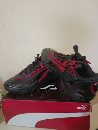 Zapatillas Scoot 2 Zeros Negras Rojas