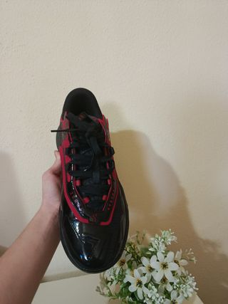 Zapatillas Scoot 2 Zeros Negras Rojas