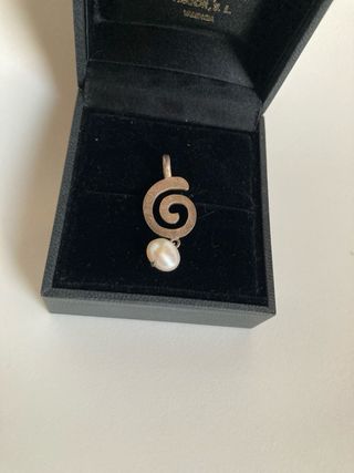 Colgante Tous Plata Perla