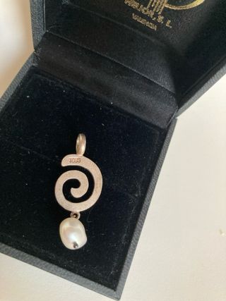 Colgante Tous Plata Perla