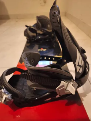 Tabla 160 cms Snowboard Rossignol con Fijaciones.
