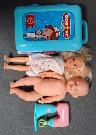 Maletín Doctor Kids y 2 Muñecas