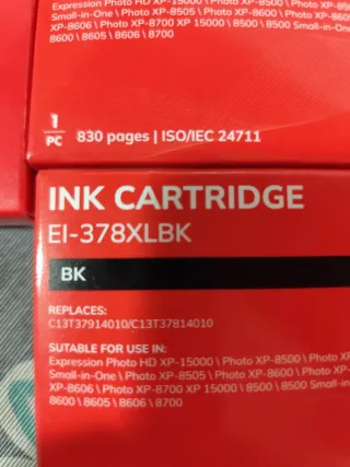 Cartuchos tinta compatibles Epson Expression Photo