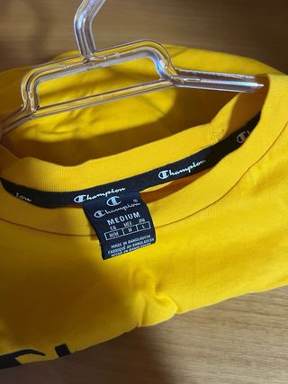 Camiseta Champion Amarilla