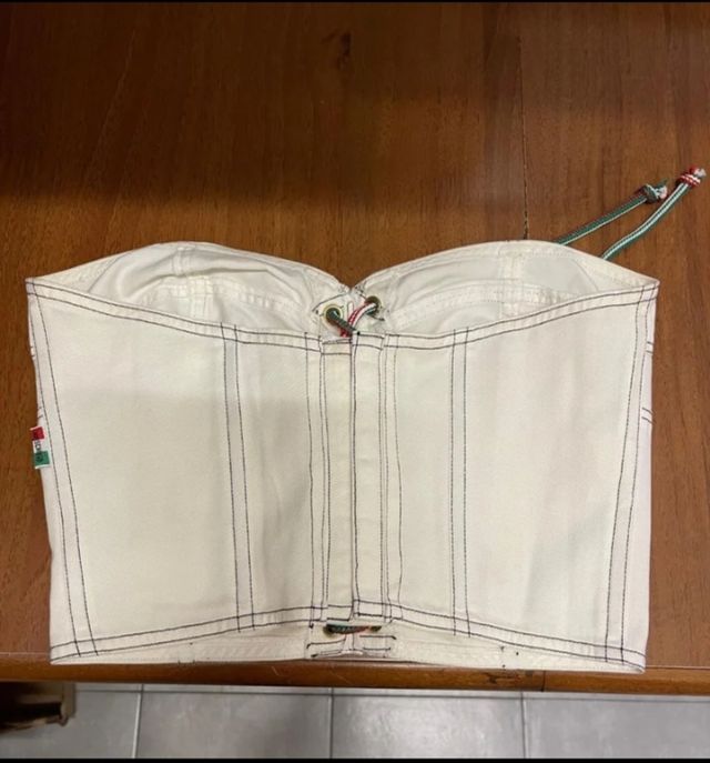 Corsetto Moschino donna bianco
