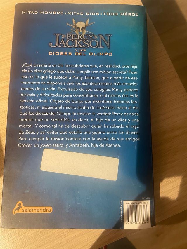 El ladrón del rayo/ The Lightning Thief (Percy ...