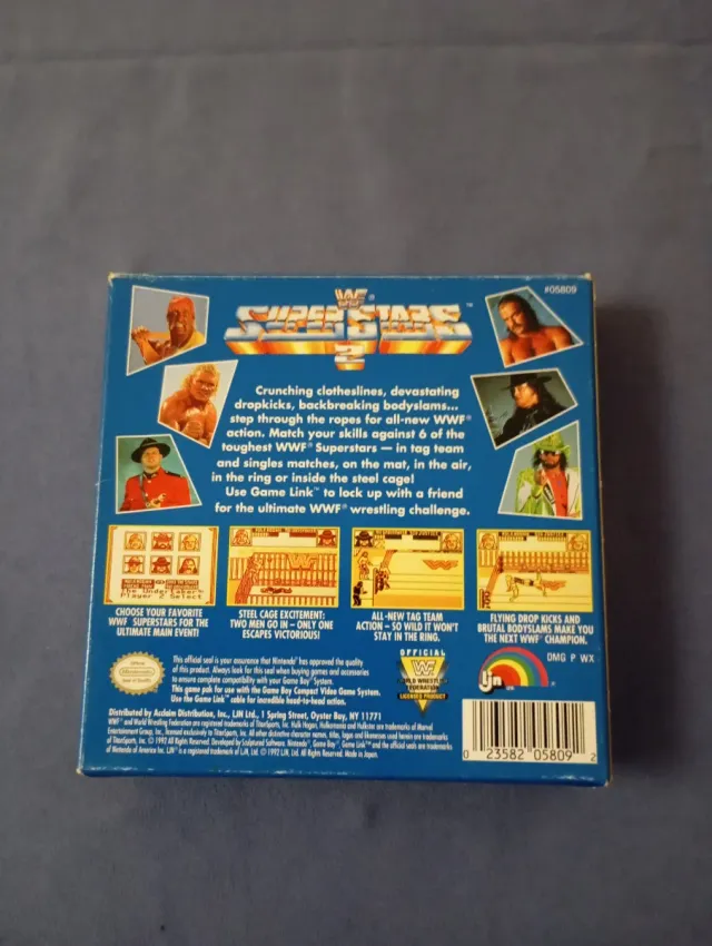 WWF Superstars 2 Game Boy Nintendo