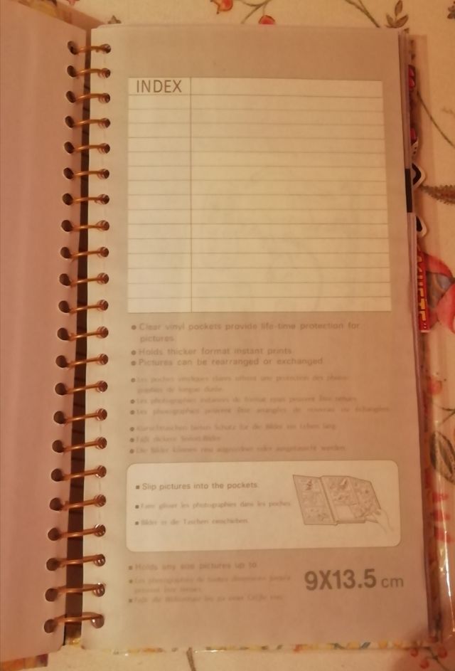 Álbum de fotos vintage "Hello Honey"