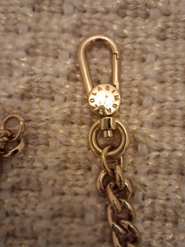 Collar Bimba y Lola Dorado Multicolor