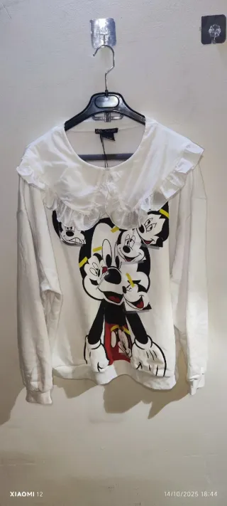 Jersey Zara Mickey Mouse cuello L