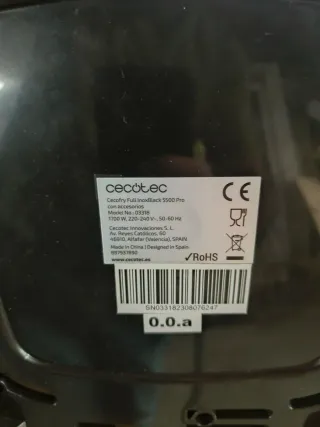 Cecotec Cecofry 5500 Pro Freidora