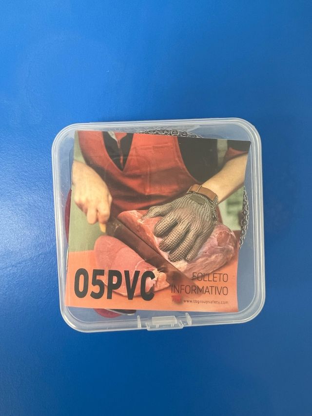 Guante Malla Metálica Antivuelco