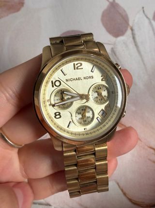 Reloj Michael Kors Dorado Cronógrafo
