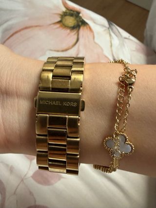 Reloj Michael Kors Dorado Cronógrafo