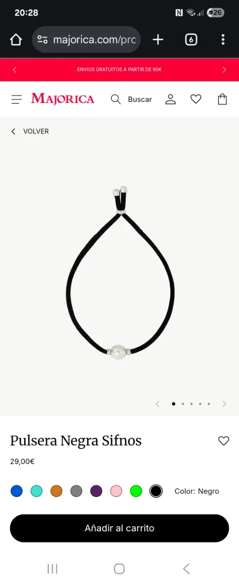 Pulseras Majorica Perla