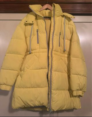 Parka Bimba y Lola amarilla talla XL
