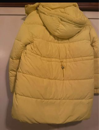 Parka Bimba y Lola amarilla talla XL