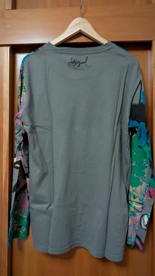 Camiseta manga larga Desigual multicolor
