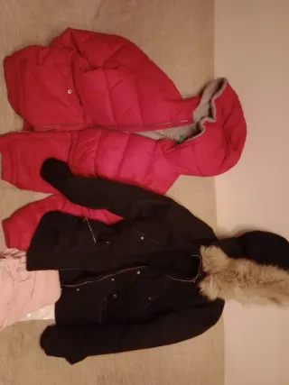 Abrigos Benetton niño y señora