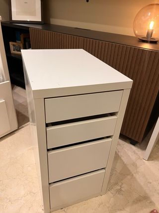 Cajonera Micke Ikea Blanca