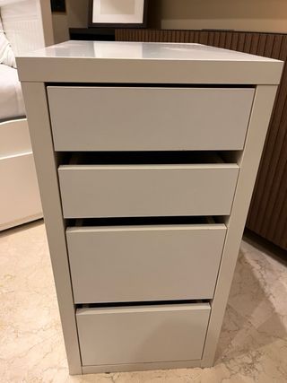 Cajonera Micke Ikea Blanca